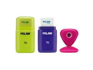 Ascuțitoare cu radieră TRI MILAN