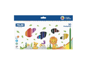 Creion color 30 cerat rotund MILAN