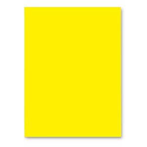 Carton color 220 g/mp 50 x 70 cm 20 coli Galben FAVINI