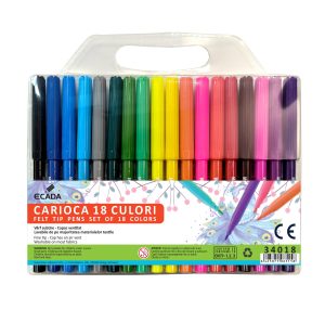 Carioca 18 culori ECADA 34018