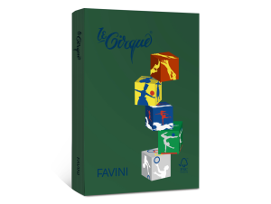 Hârtie colorată A4 Verde Christmas 304 FAVINI