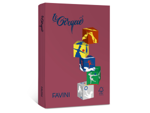 Hârtie colorată A4 Bordo 302 FAVINI