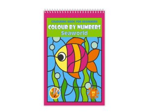 Carte colorat pe numere A4 Lumea subacvatică 428618