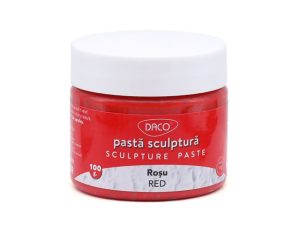 Pastă sculptură DACO PM100R Roșu