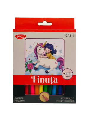 Carioca 12 culori Finuța DACO CA111