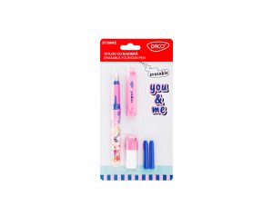 Stilou cu radieră You&Me Roz ST300RZ DACO