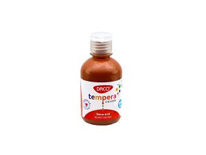 Tempera 250ml Siena arsă DACO TE250SA