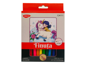 Carioca 12 culori Finuța DACO
