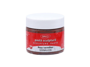 Pastă sculptură Roșu vermilion DACO