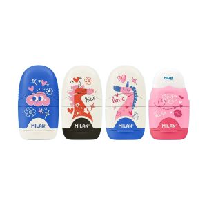 Ascuțitoare cu radieră Flowicorn MILAN 4701116FLC