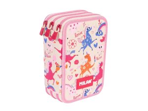 Penar 3 fermoare 1364FLCBG Flowicorn bej Echipat MILAN