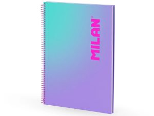 Caiet A4 90 file română spiră Mov Sunset MILAN