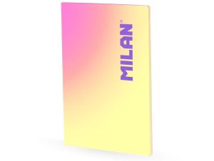 Caiet A4 48 file română cusut Galben Sunset MILAN