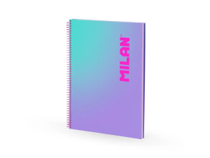 Caiet A4 90 file română spiră Mov Sunset MILAN