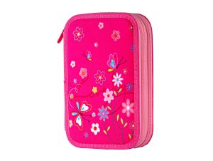 Penar 2 fermoare neechipat Fluturi și Flori DACO