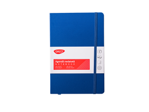 Agenda A5 nedatată 142X213MM 80 FILE DACO AN527A Albastru