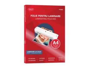 Folie laminare A4 125 microni 100/top DACO FO483